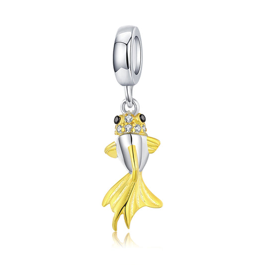 Charm Pendentif Animaux Chanceux Koi