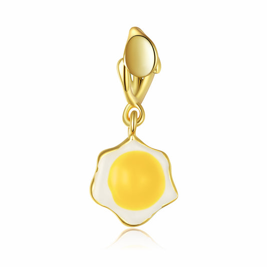 Charm Pendentif Oeuf Délicieux Poché