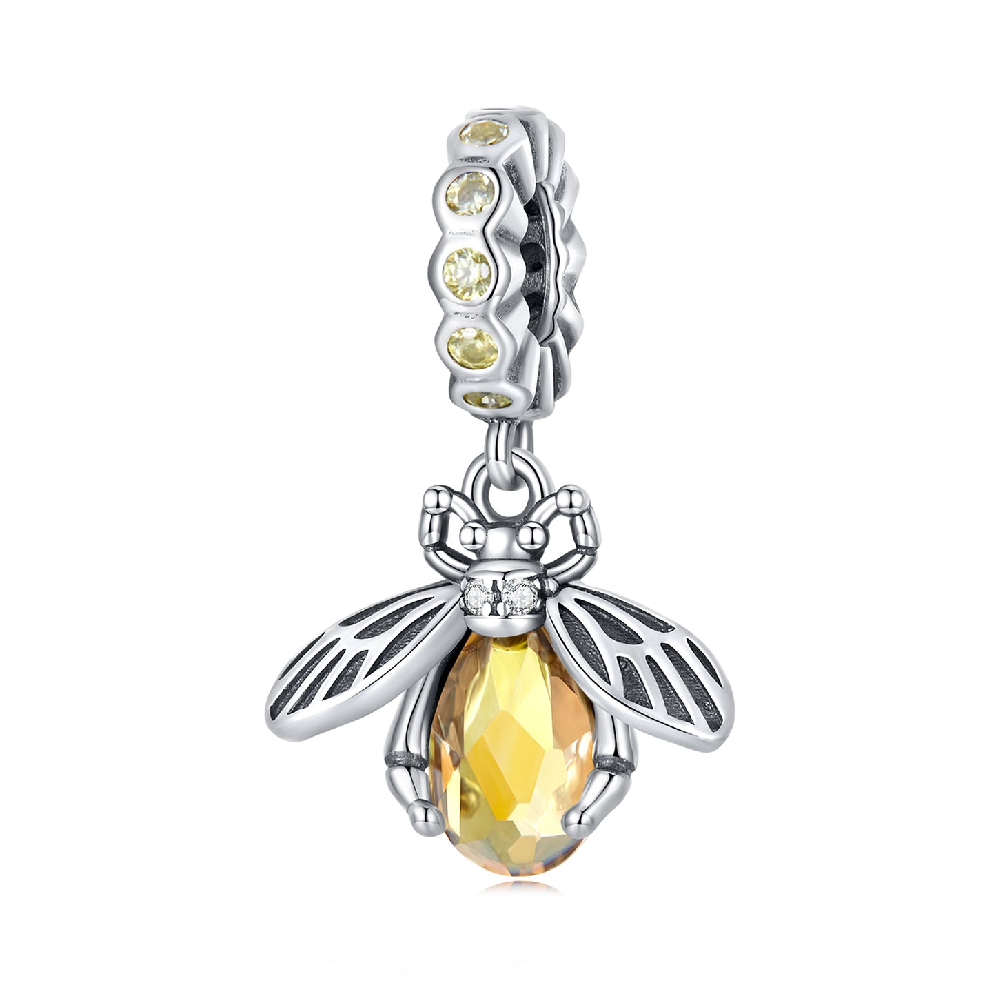 Pendentif Abeille Délicat en Argent Sterling