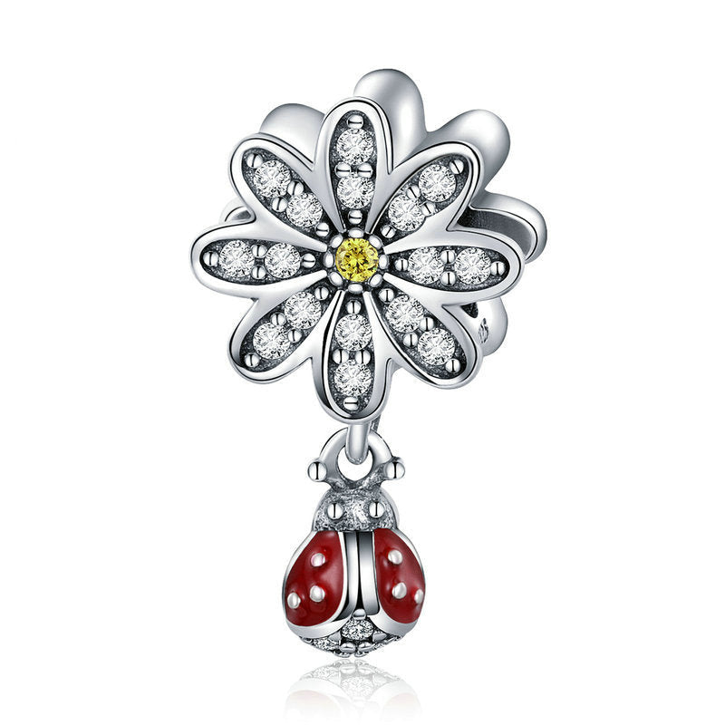 Ladybug's Story Sterling Silver Handmade Charm Bead-DUNALI