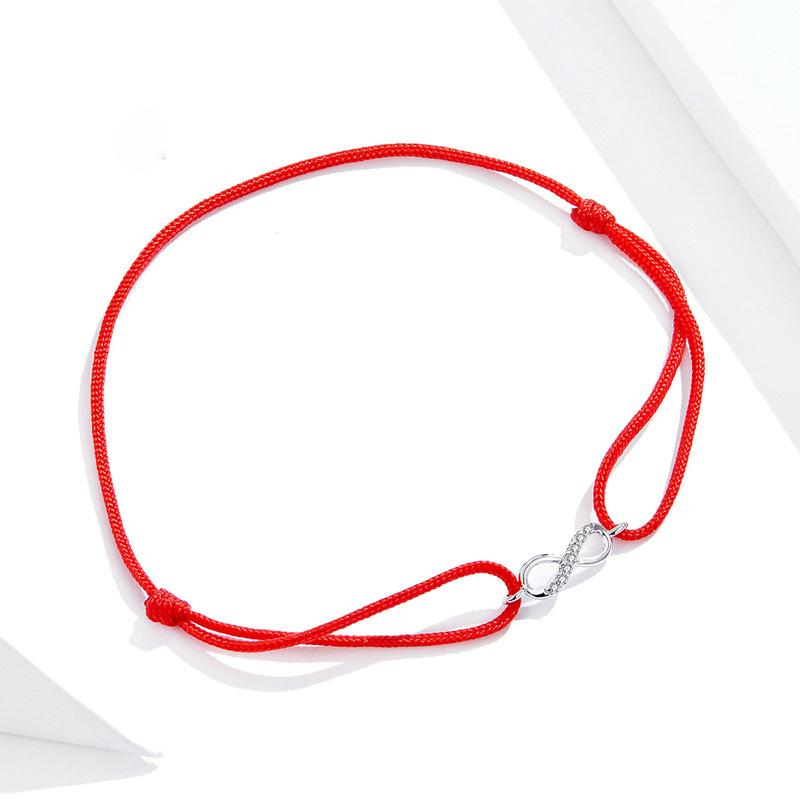 Bracelet Chaîne Simplicité Lucky Red String