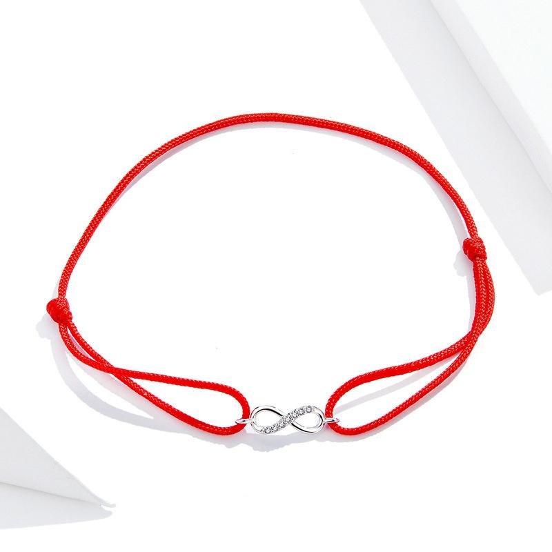 Bracelet Chaîne Simplicité Lucky Red String