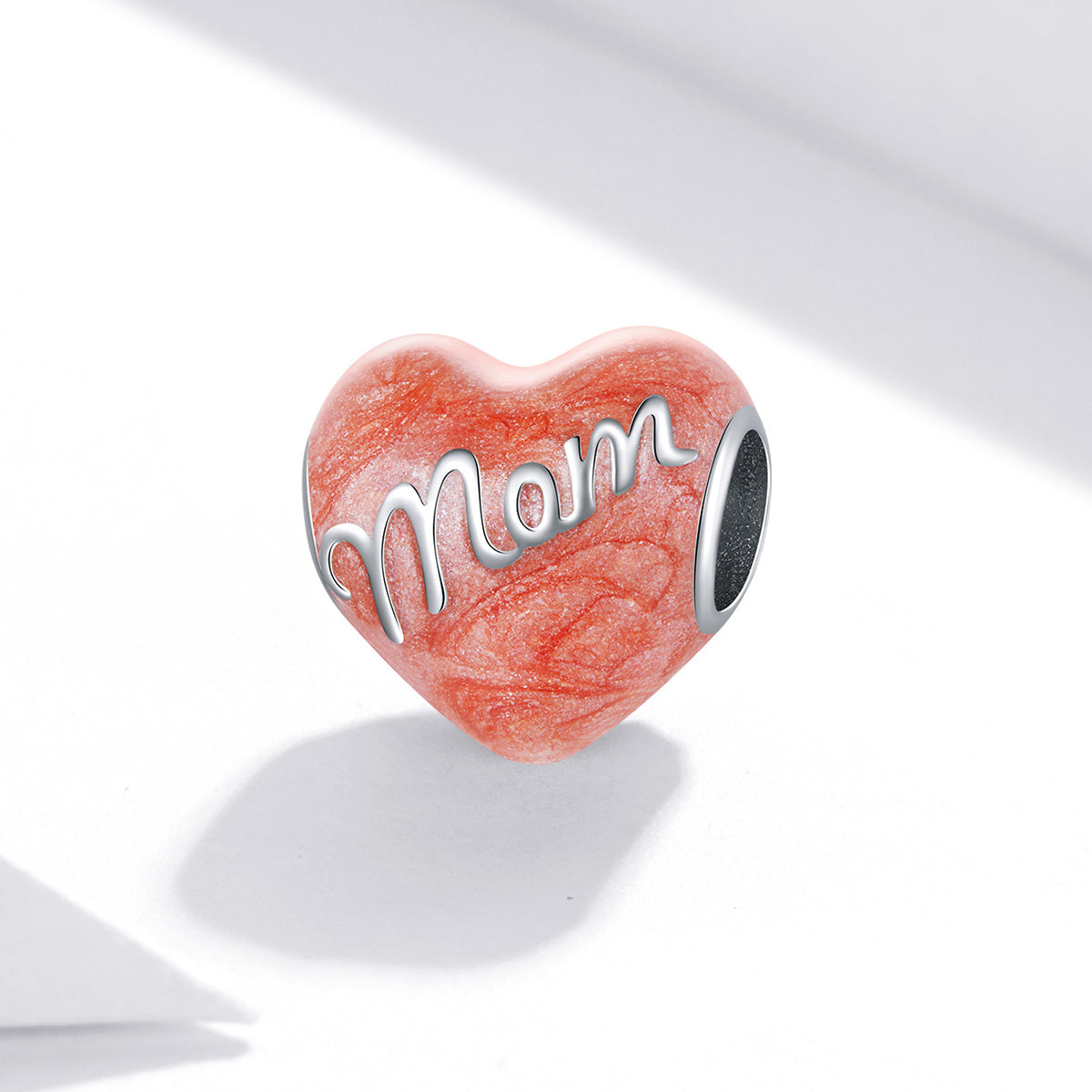 Charm Coeur Rouge Ma Meilleure Maman