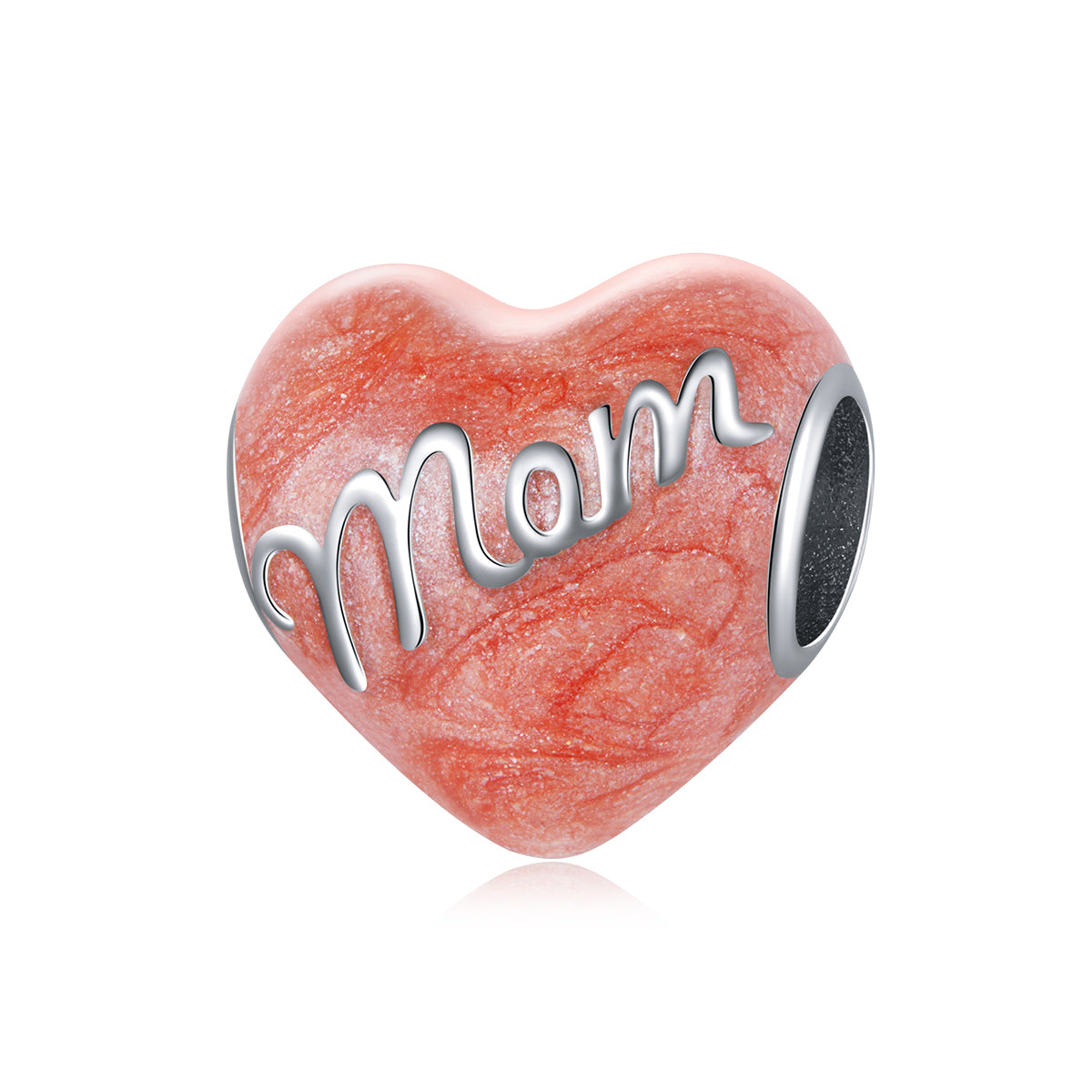 Charm Coeur Rouge Ma Meilleure Maman