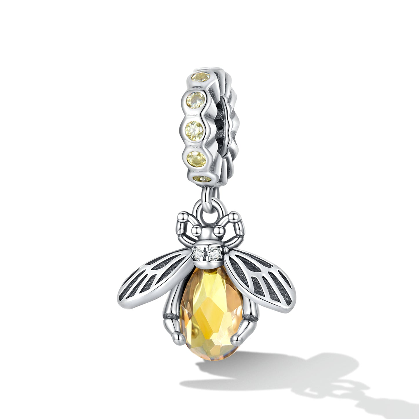 Pendentif Abeille Délicat en Argent Sterling