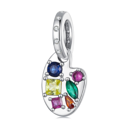 Charm Pendentif Tendance Palette de Couleurs Zircon