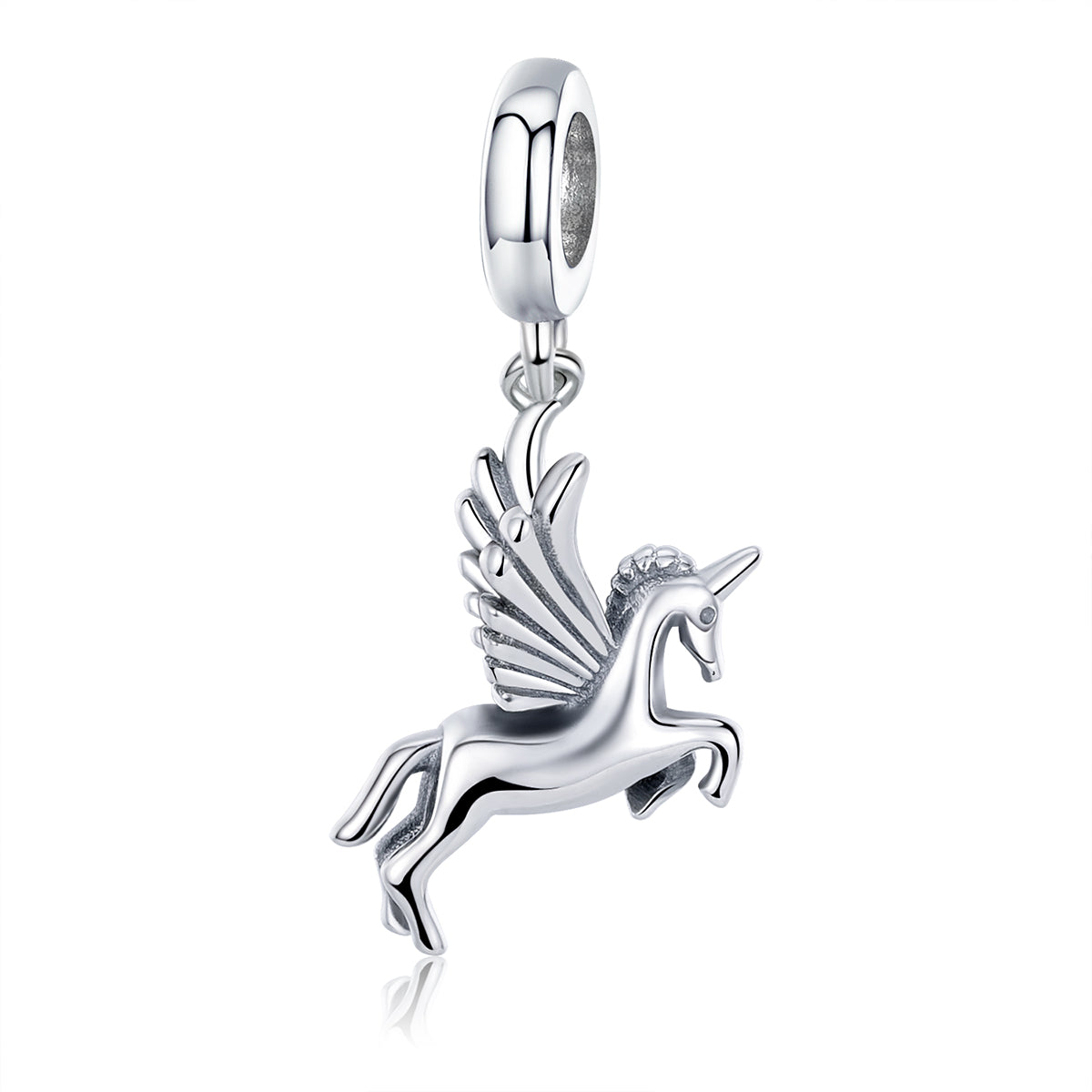 Charm Pendentif Animaux Licorne Volante